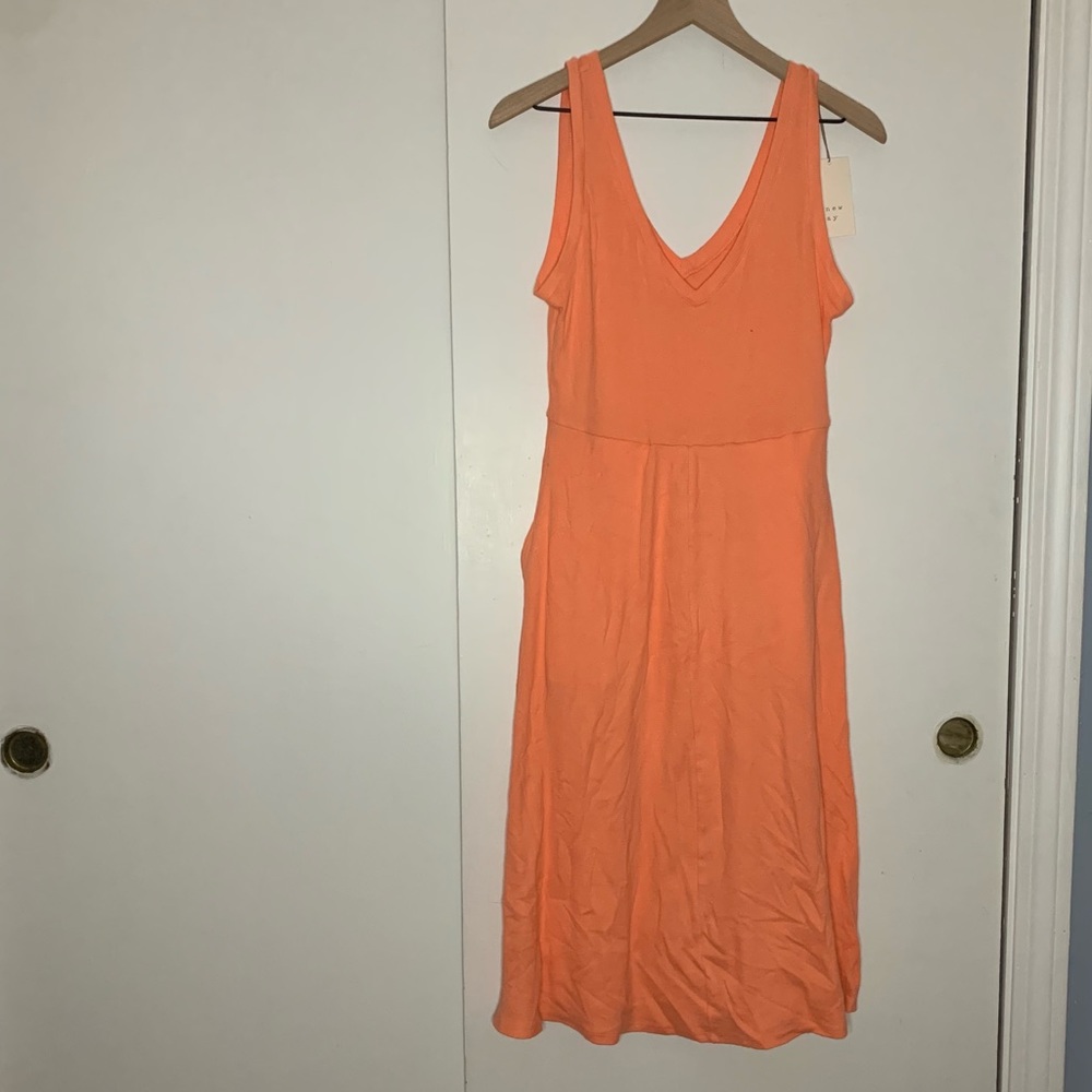NWT peach a new day midi tank dress
